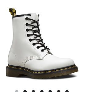 ONE DAY ONLY SALE! WHITE DR. MARTENS